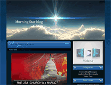 Tablet Screenshot of blog.morning-star.com